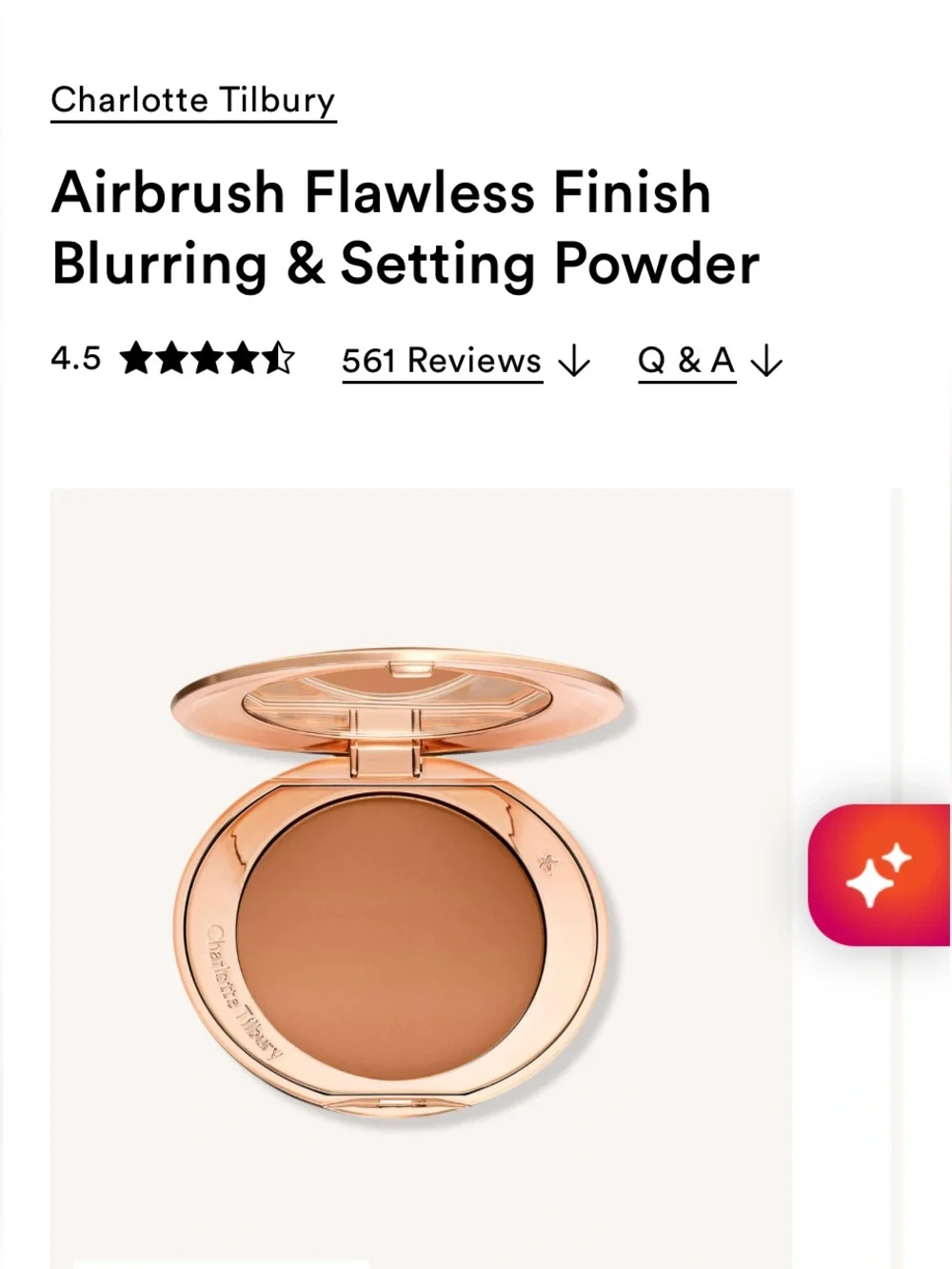 Charlotte Tilbury smooth blendable